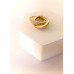 Σκουλαρίκια Κρίκοι Χρυσά 14Κ με ζιργκόν (E278)